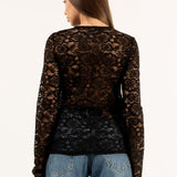 Maglia in pizzo MR5009C 01 KONTATTO 