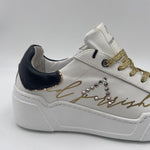 Sneakers con lacci oro FALD SG22 BIANCOORO ED PARRISH 