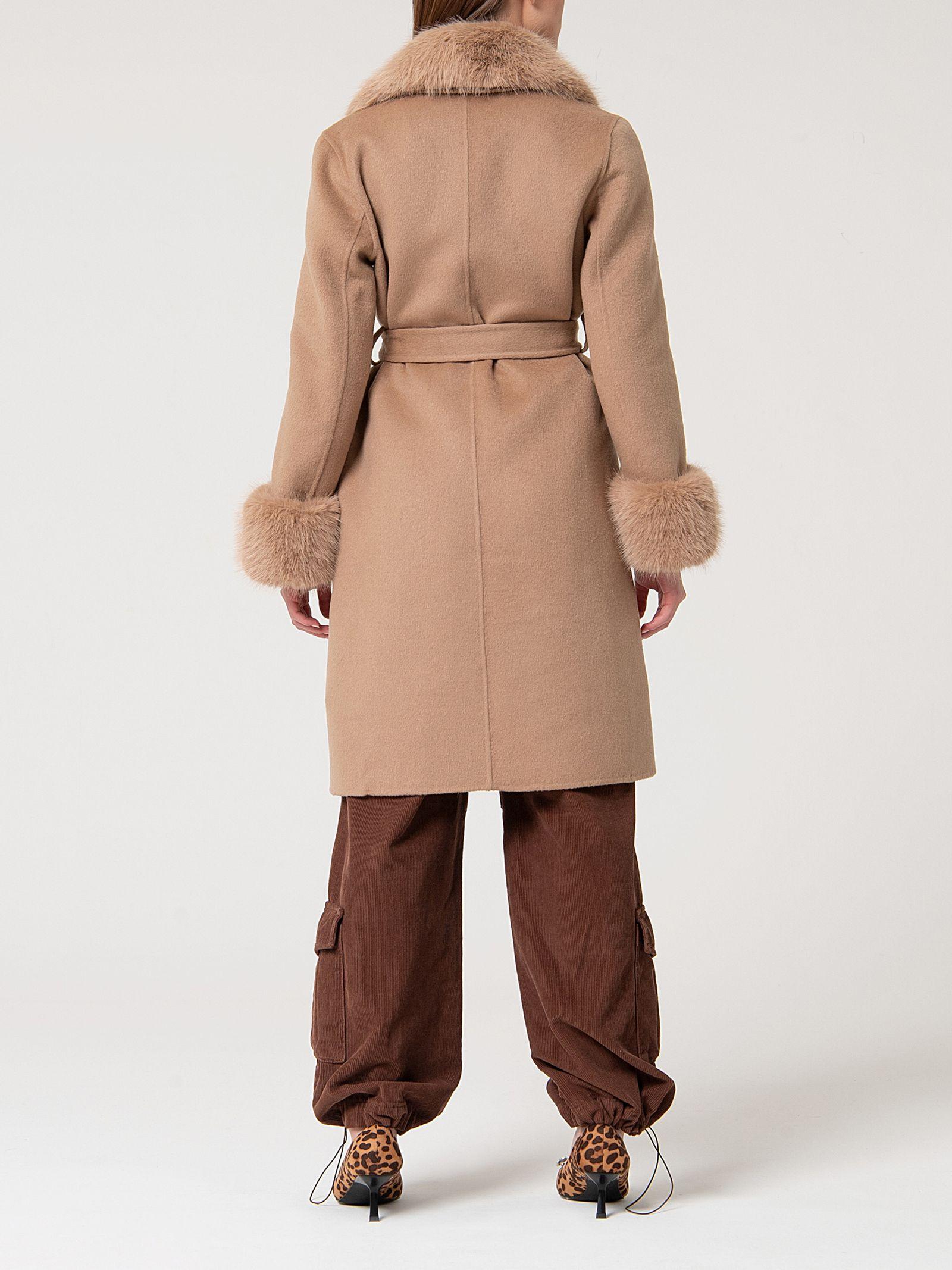 Cappotto regular lungo in lana FS24WC1001 W74001093 FRACOMINA 