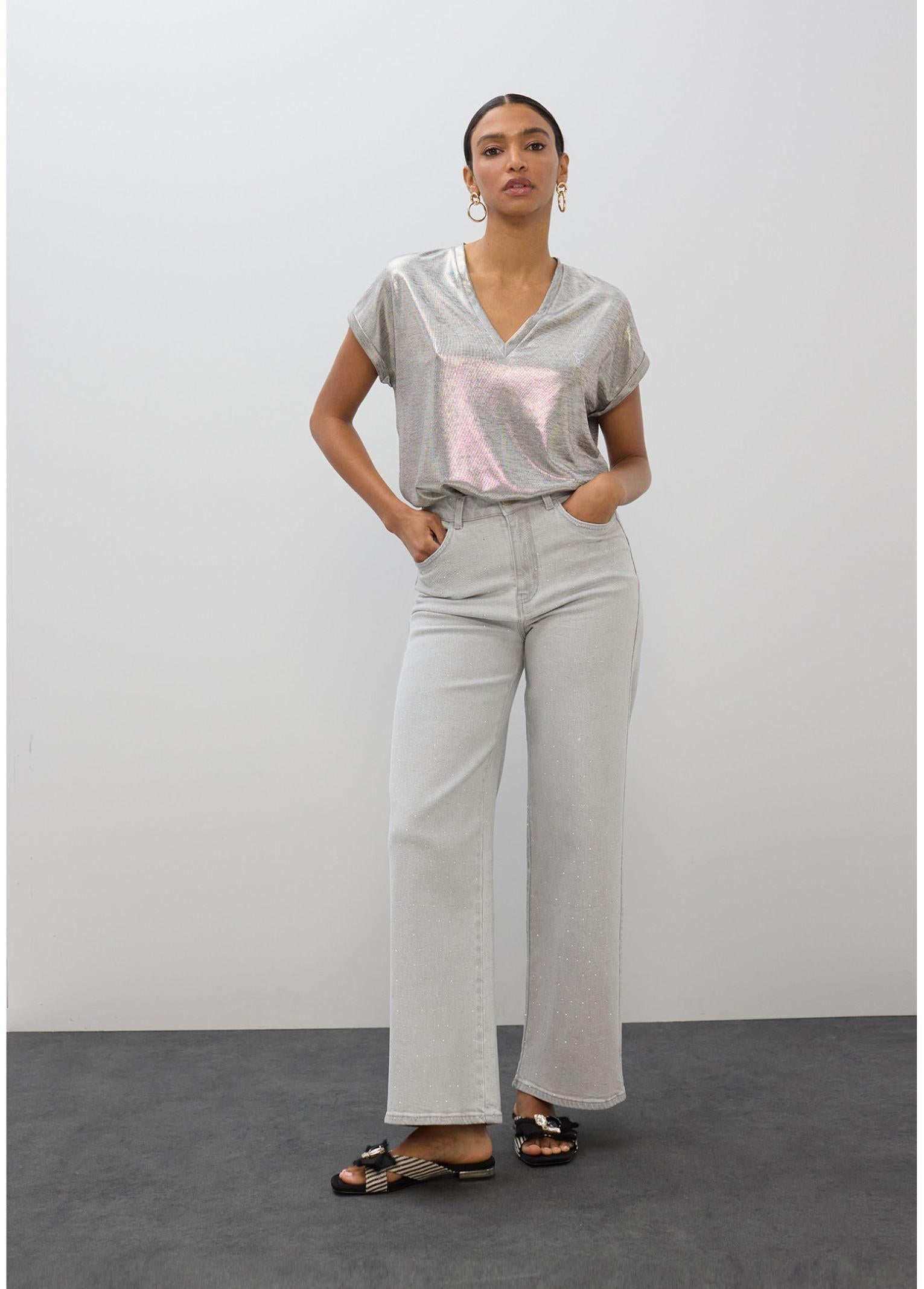 T-shirt laminata - LolaCasademunt LS2615046 0M3 LOLA 