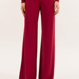 Pantalone largo in maglia