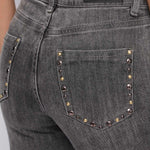 Jeans straight con borchie 521BD26011 00 GAUDI' 
