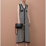 Abito in tricot a righe - Maite MS2616002 20N MAITE 