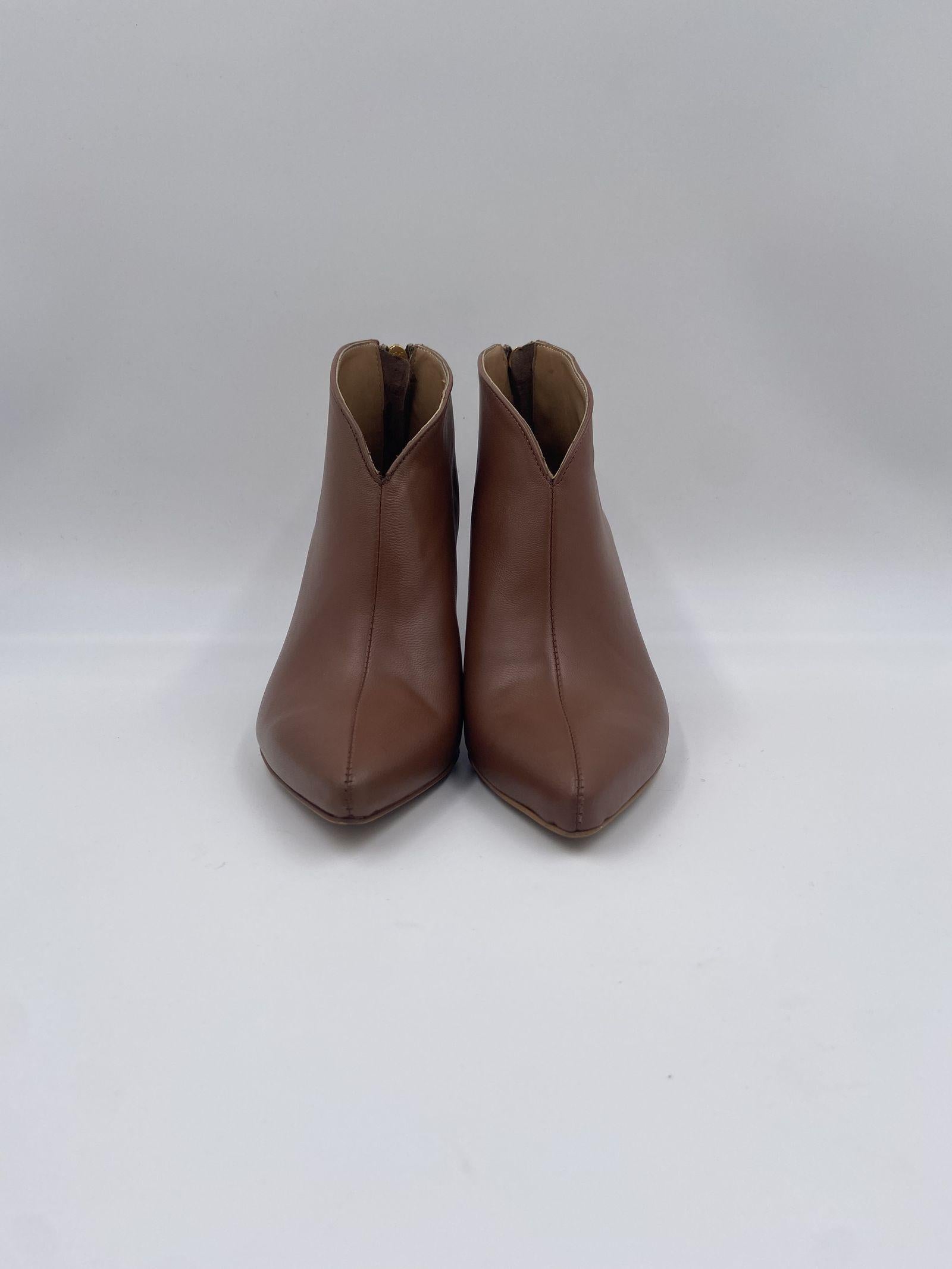 Tronchetto in pelle con cerniera - Chiarini 714 BEIGE CHIARINI 