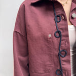 Camicia customizzata - Ofelia GIOIA BORDEAUX OFELIA 