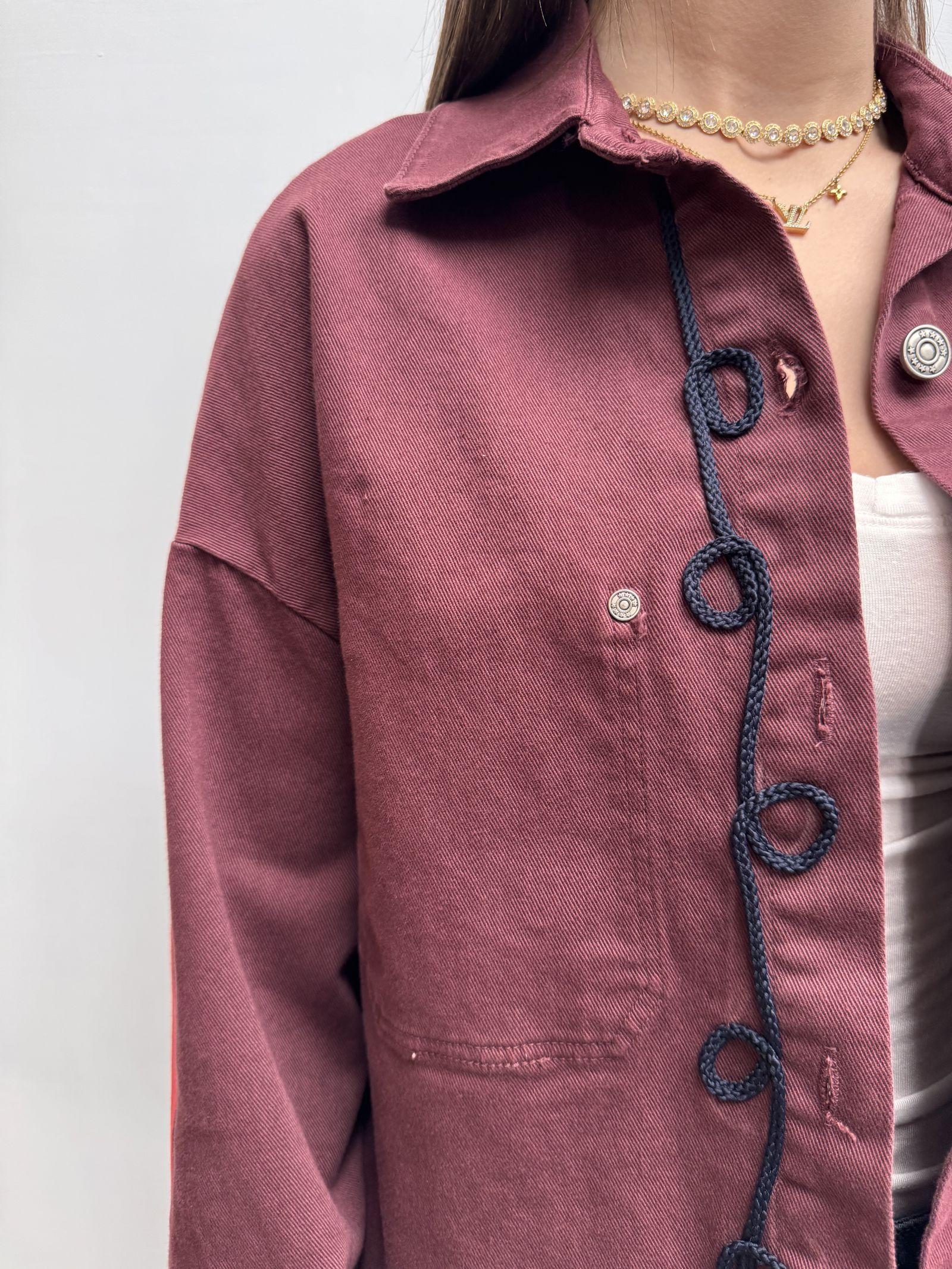 Camicia customizzata - Ofelia GIOIA BORDEAUX OFELIA 