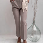 Pantalone con cintura intrecciata - Elisabetta Franchi PAT1641E2 155 ELISABETTA FRANCHI 