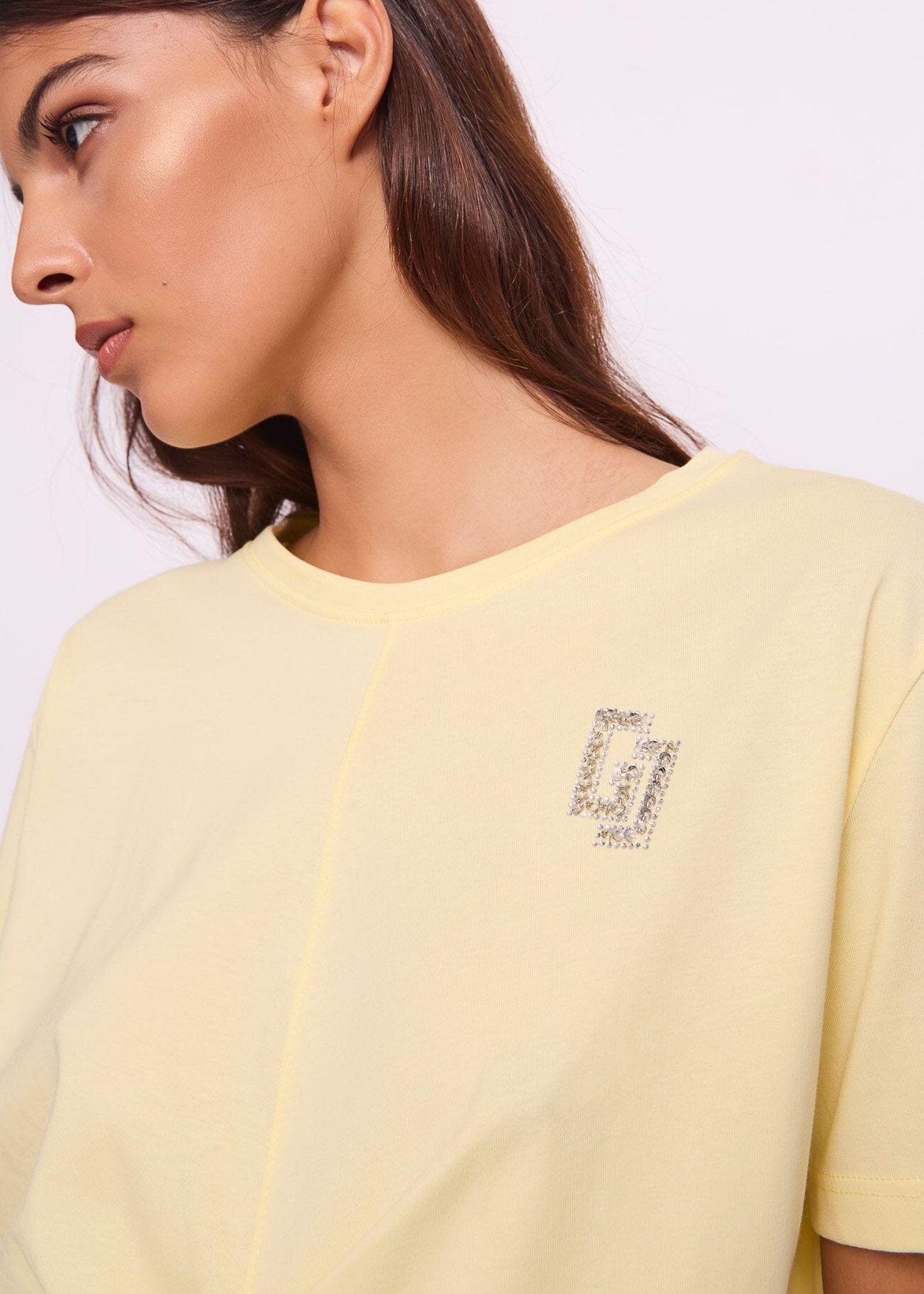 T-shirt con nodo 511BD64023 2722 GAUDI' 