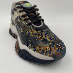 Sneakers Jewel nero e verde 2502070 NEROORO JOIAPARIS 