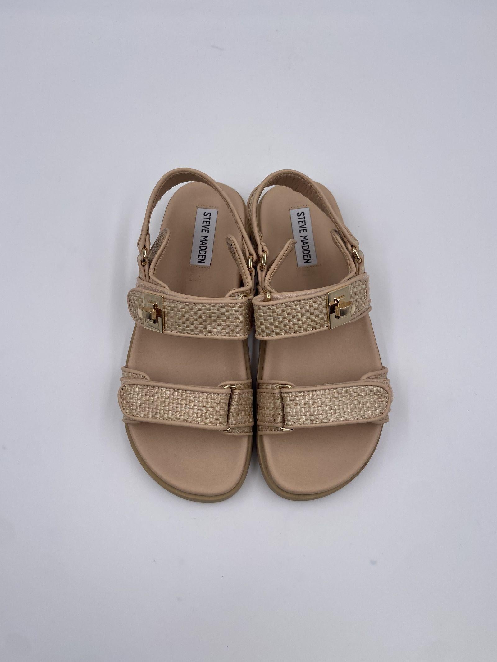 Sandalo Mona in tessuto intrecciato MONA 816 STEVE MADDEN 