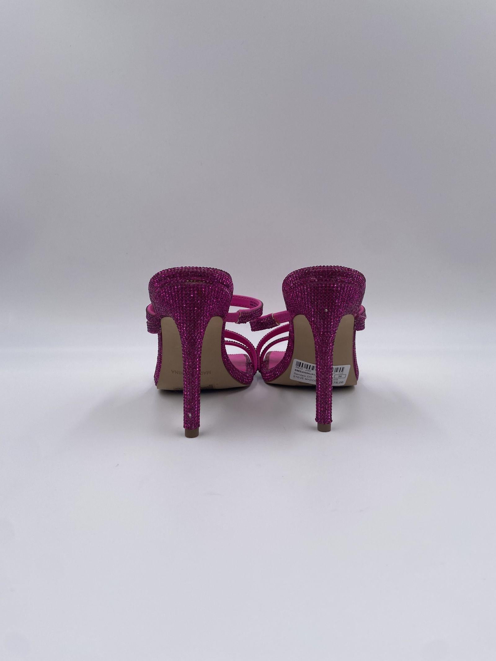 Sandalo Annual con strass - Steve Madden SMSANNUAL FUXIA STEVE MADDEN 
