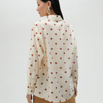Camicia trasparente motivo pois MS2515026 001 MAITE 
