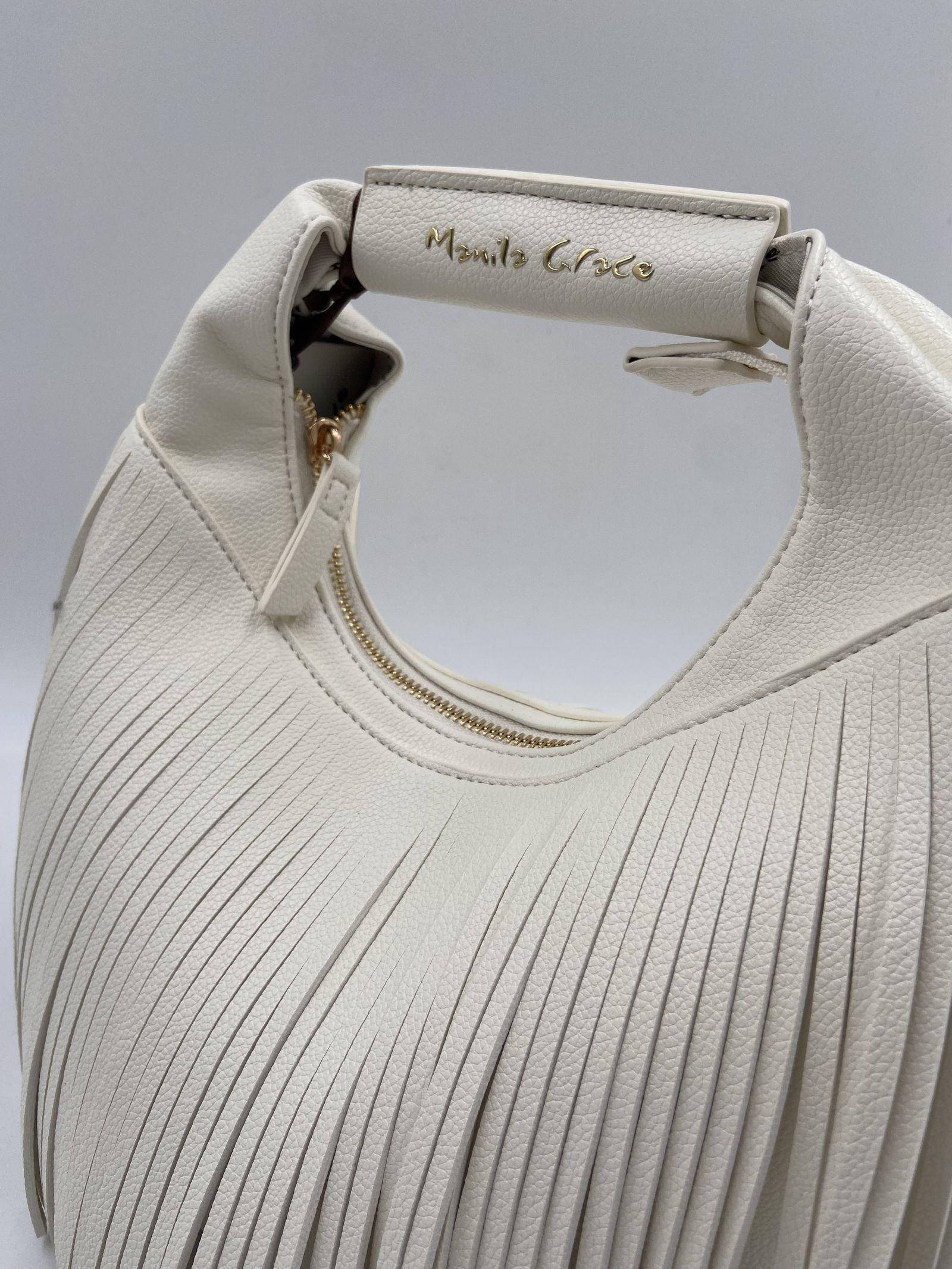 Borsa Hobo Mini frange - Manila Grace B825EU MA043 MANILA GRACE 