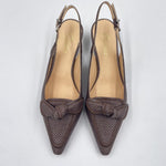 Slingback con fiocco - Ofelia 3069 MORO OFELIA 