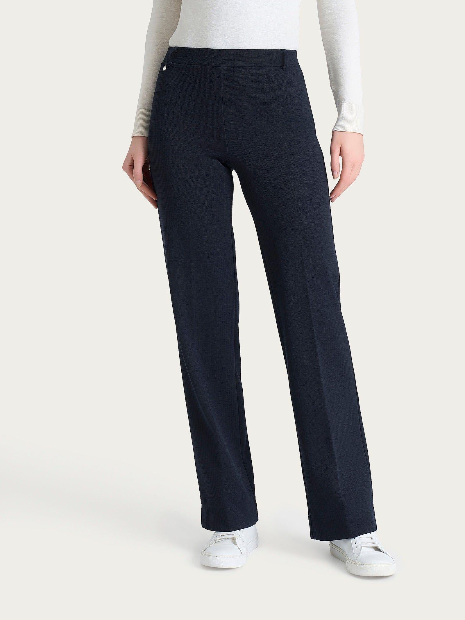 Pantalone con motivo micro check DR49PEFW25 078F RAGNO 