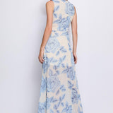 Abito lungo stampa floreale 511FD15013 51104702 GAUDI' 