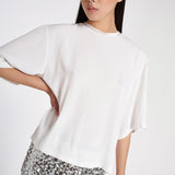 Blusa in crepe de chine MIBB13D3 01 CARLA G. 