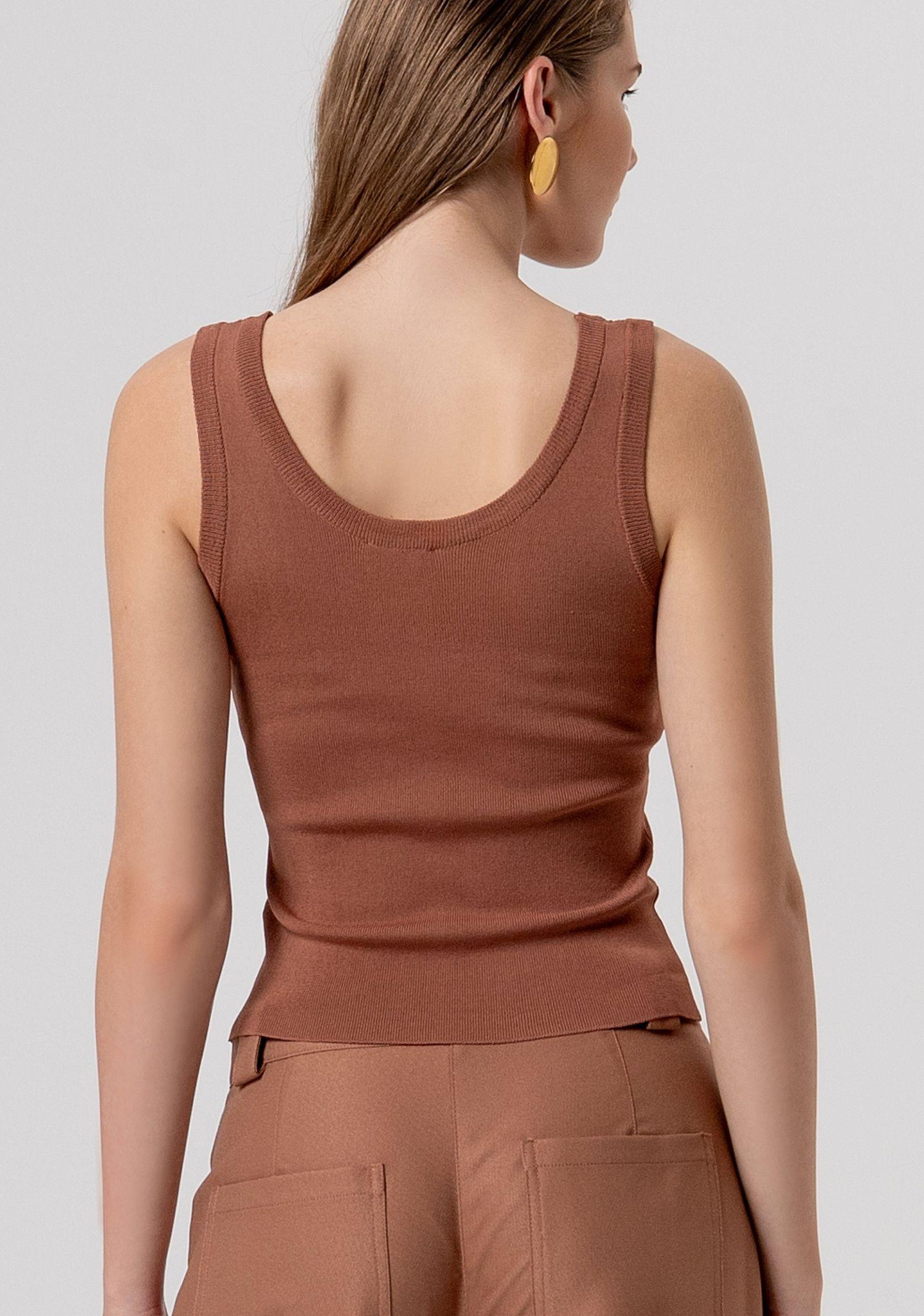 Top con strass - Fracomina FR26ST4005K524R9 M07 FRACOMINA 