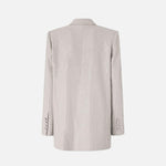 Giacca doppiopetto con strass 104456A287 I30 PINKO 