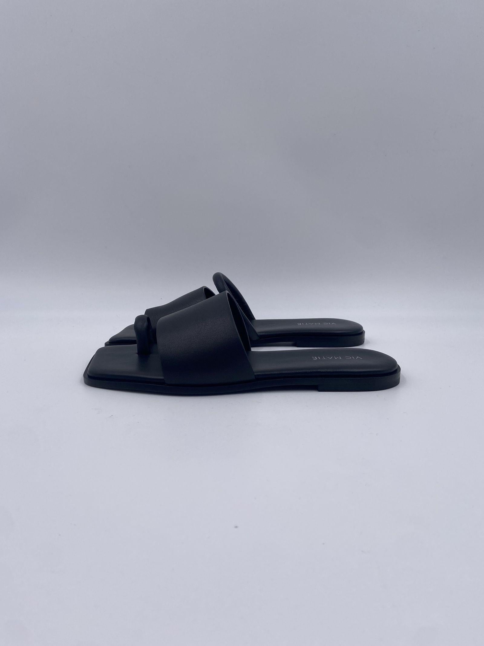 Square Open sandalo comby monodito nero 1G3768D 101 VIC MATIE' 