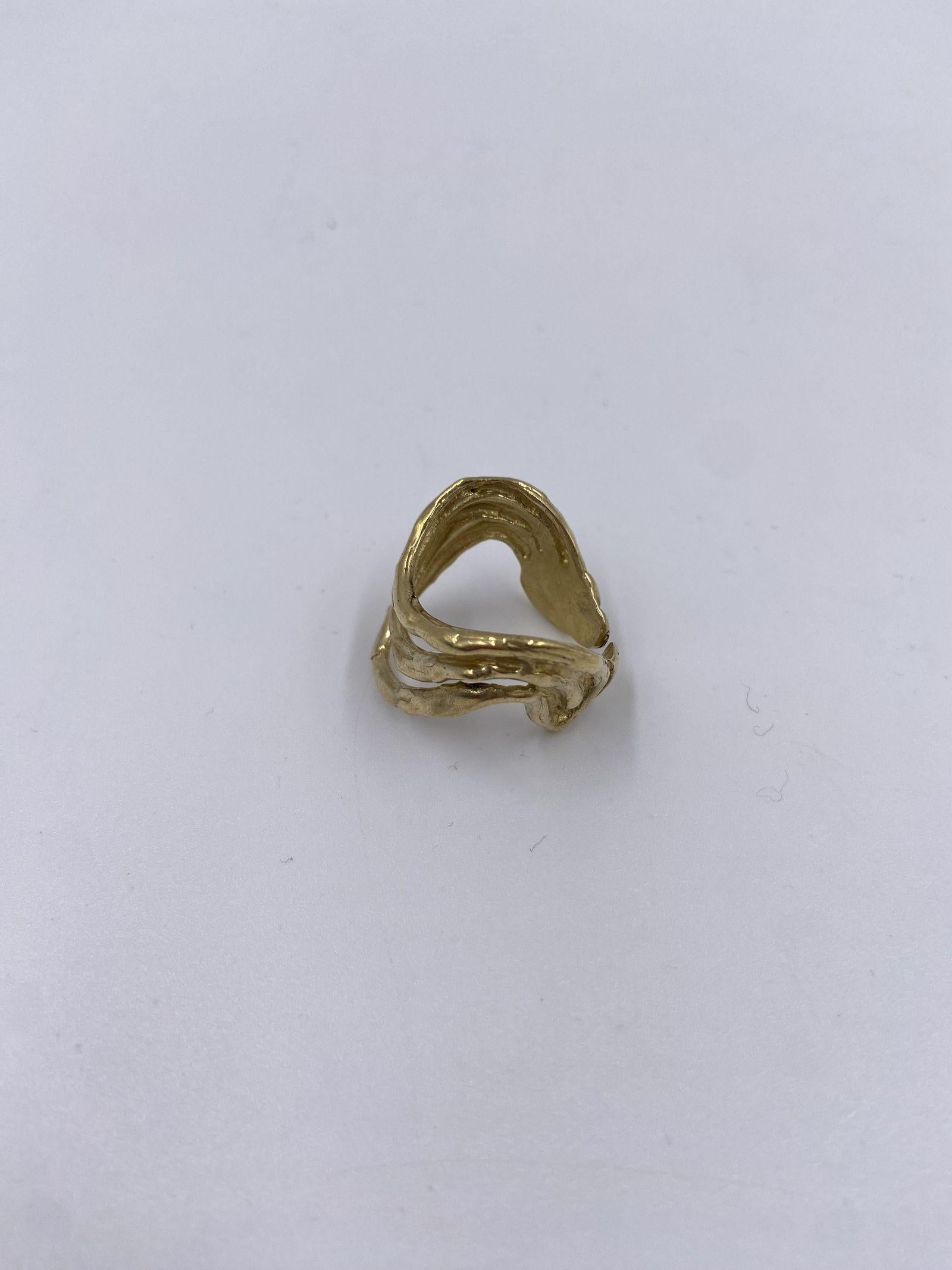 Annello Wave 3 Onde - Alevà WAVE3ONDE ORO ALEVA' 