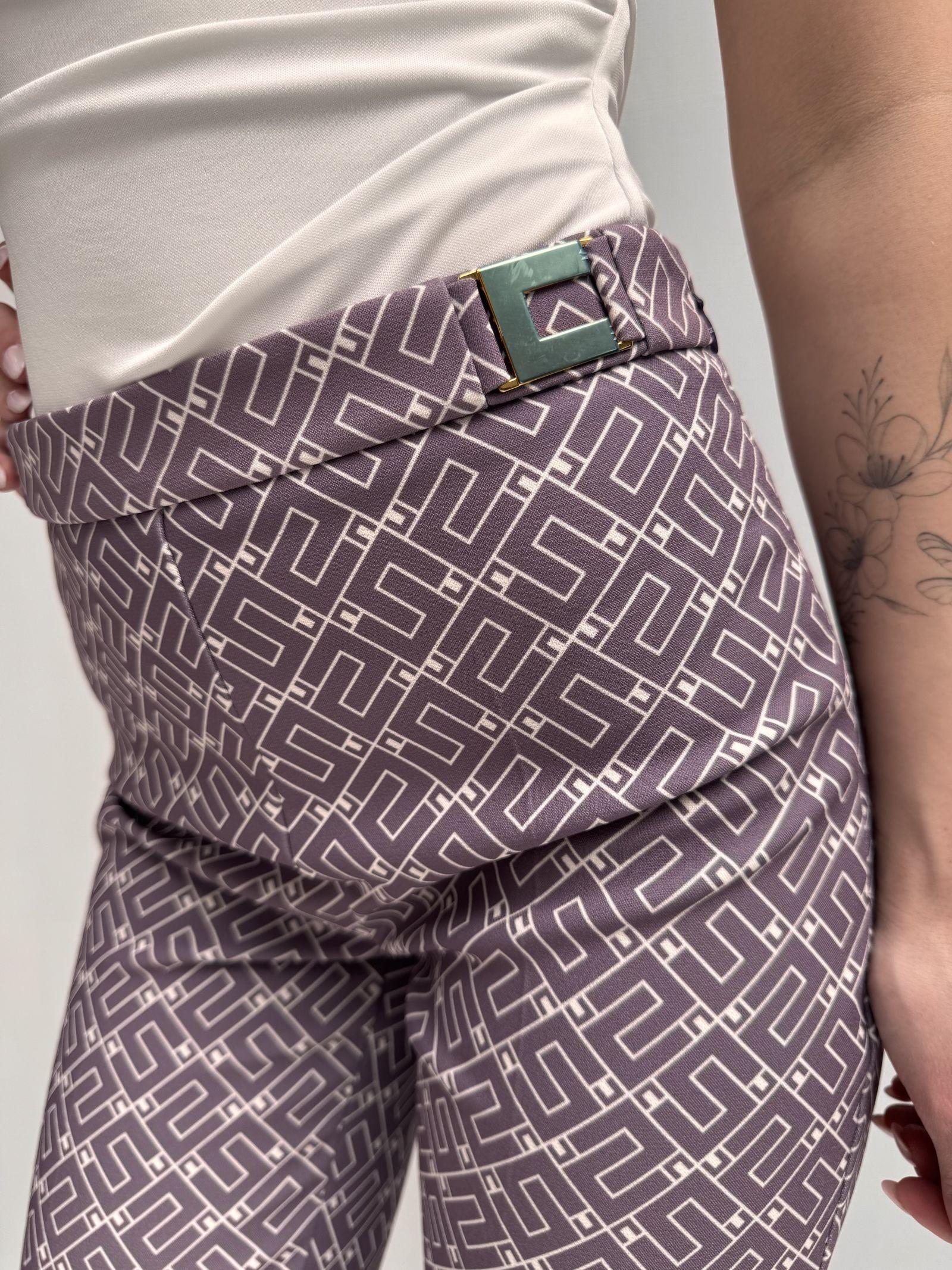 Pantalone logato - Elisabetta Franchi PA00636E2 BJ7 ELISABETTA FRANCHI 
