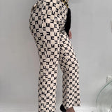 Pantalone logato con fusciacca - Elisabetta Franchi PAS1641E2 E84 ELISABETTA FRANCHI 