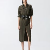 Abito midi chemisier con cintura - Pinko 104147-A24 X86 PINKO 