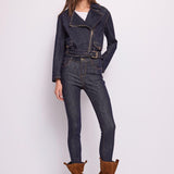 Giubbotto biker con cintura - Gaudi 611BD36001 00 GAUDI' 