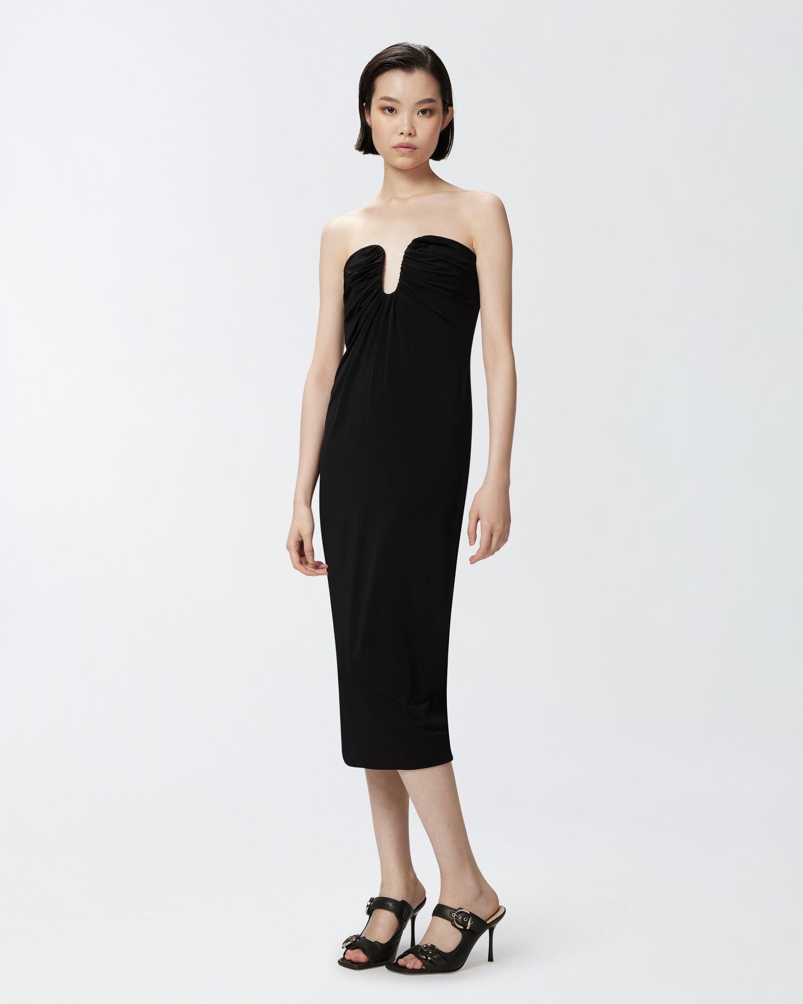 Abito con scollo sagomato - Pinko 105021-A2GS Z99 PINKO 