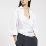 Camicia ad incrocio ERAL10D8 01 CARLA G. 