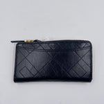 Portafoglio con zip e logo - Elisabetta Franchi PF88A52E2 110 ELISABETTA FRANCHI 