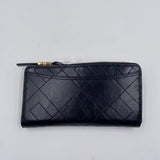 Portafoglio con zip e logo - Elisabetta Franchi PF88A52E2 110 ELISABETTA FRANCHI 