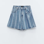 Shorts in denim EL030 BLU ELEH 