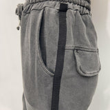 Pantalone con banda laterale 2558 ANTRACITE OFELIA 