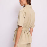 Giacca overshirt con cintura - Gaudi 611BD35015 4558 GAUDI' 