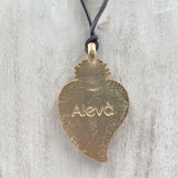 Ciondolo Cuore Sacro - Alevà CUORESACRO GRIGIOORO ALEVA' 