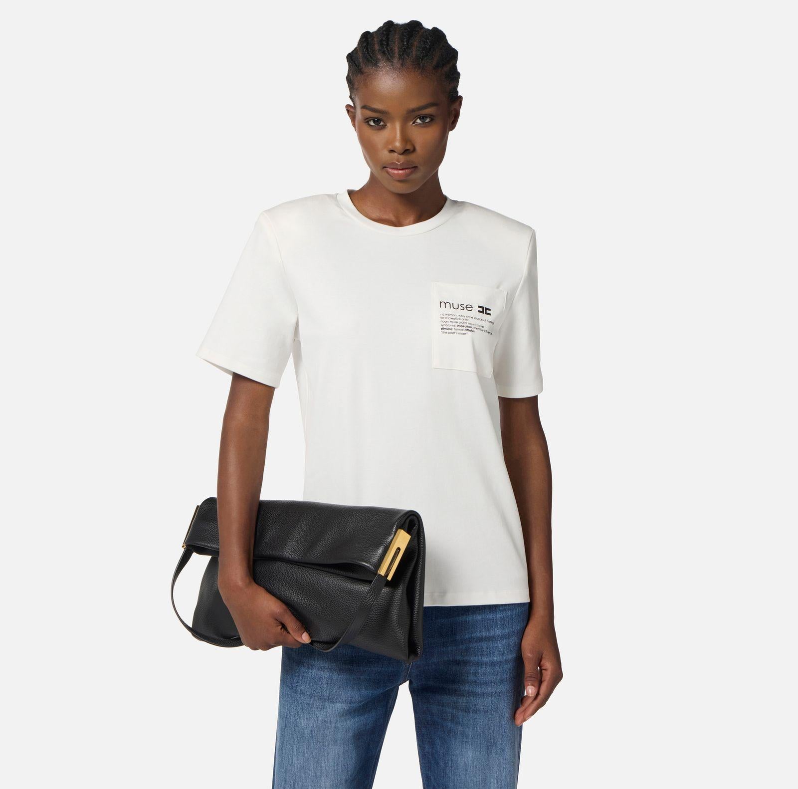 Borsa Tote in pelle BS47N56E2 110 ELISABETTA FRANCHI 