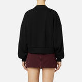 Felpa cropped MD00346E2 110 ELISABETTA FRANCHI 