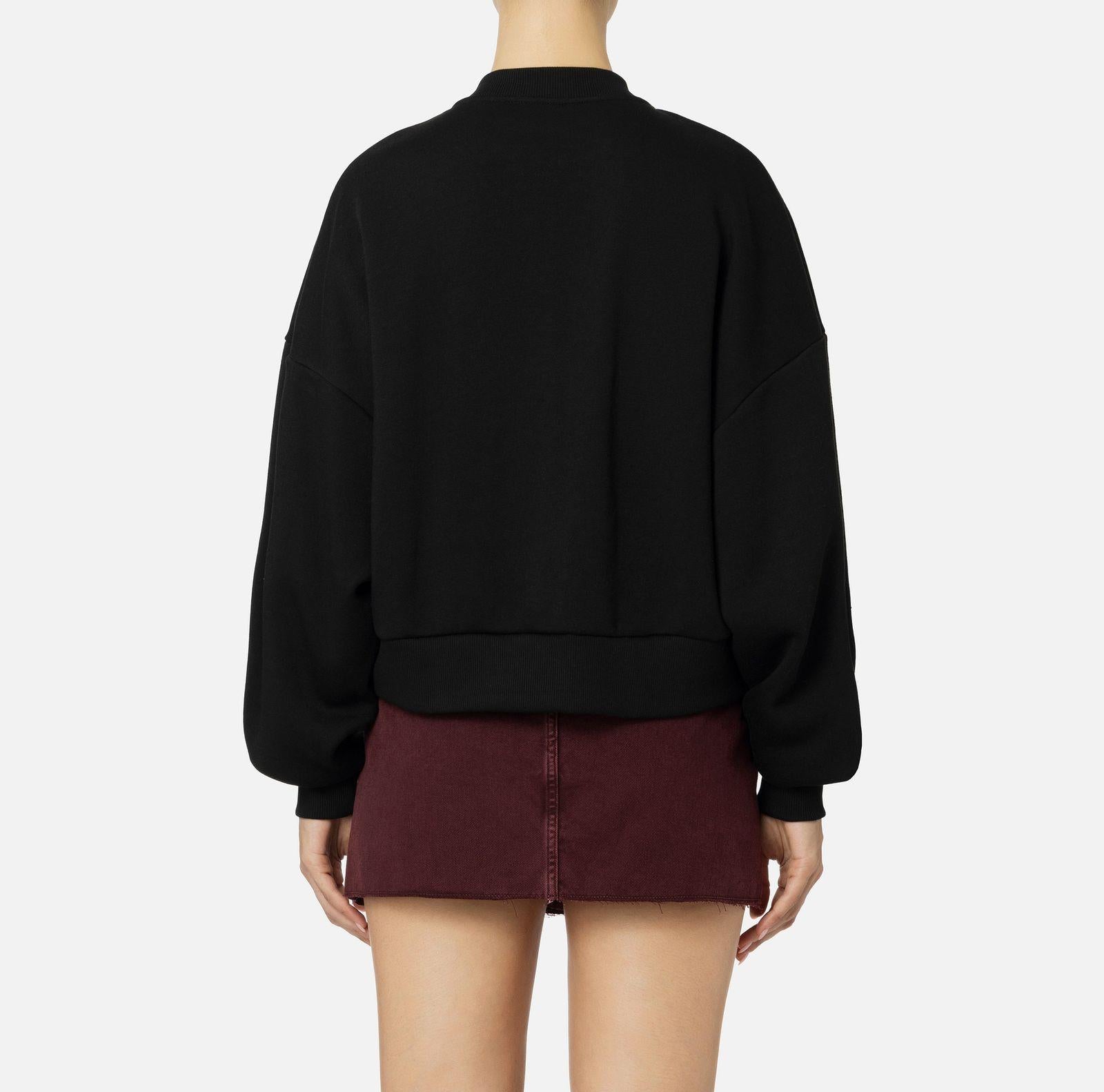 Felpa cropped MD00346E2 110 ELISABETTA FRANCHI 