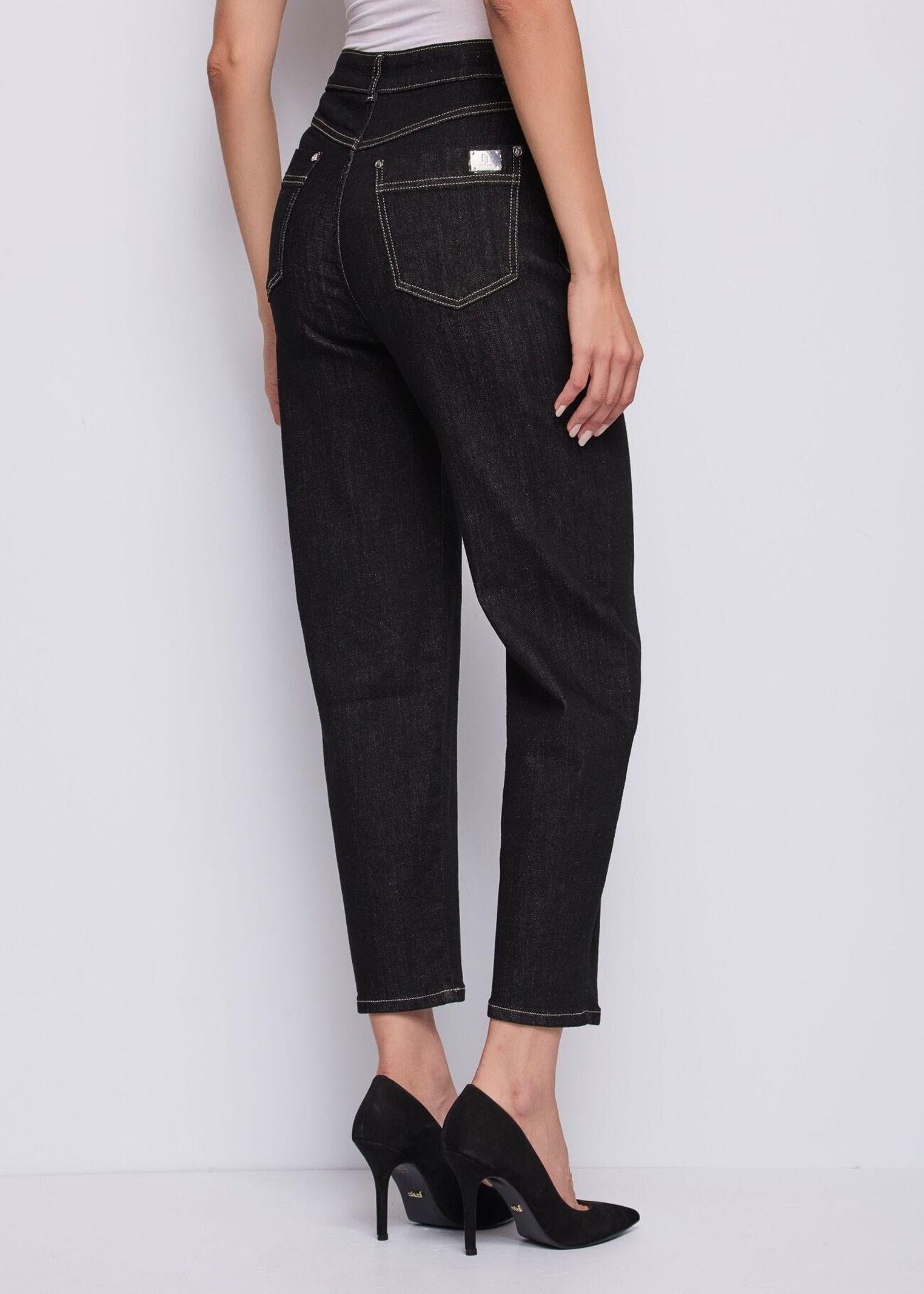 Jeans cropped con bottoni 521BD26007 00 GAUDI' 