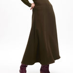 Gonna crepe MIDI MF2508003 060 MAITE 