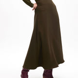 Gonna crepe MIDI MF2508003 060 MAITE 