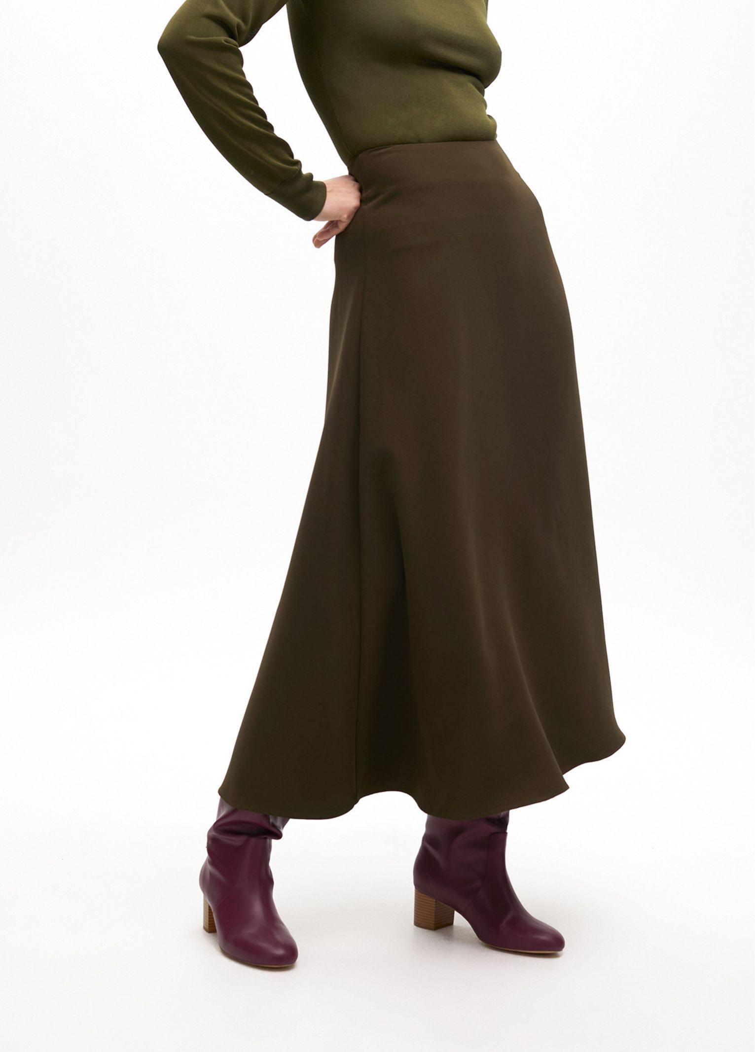 Gonna crepe MIDI MF2508003 060 MAITE 