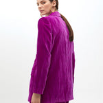 Giacca in velluto con fiore MF2502009 022 MAITE 