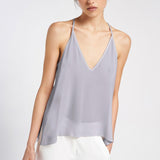 Top con spalline sottili VAEM13D8 21 CARLA G. 