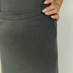 Gonna lunga con elastico - Eleh SS260073 NERO ELEH 