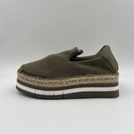 Espadrilles in tessuto lucido - Fiorina S307 VERDE FIORINA 