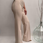 Pantalone con placca oro - Elisabetta Franchi PA00436E2 193 ELISABETTA FRANCHI 