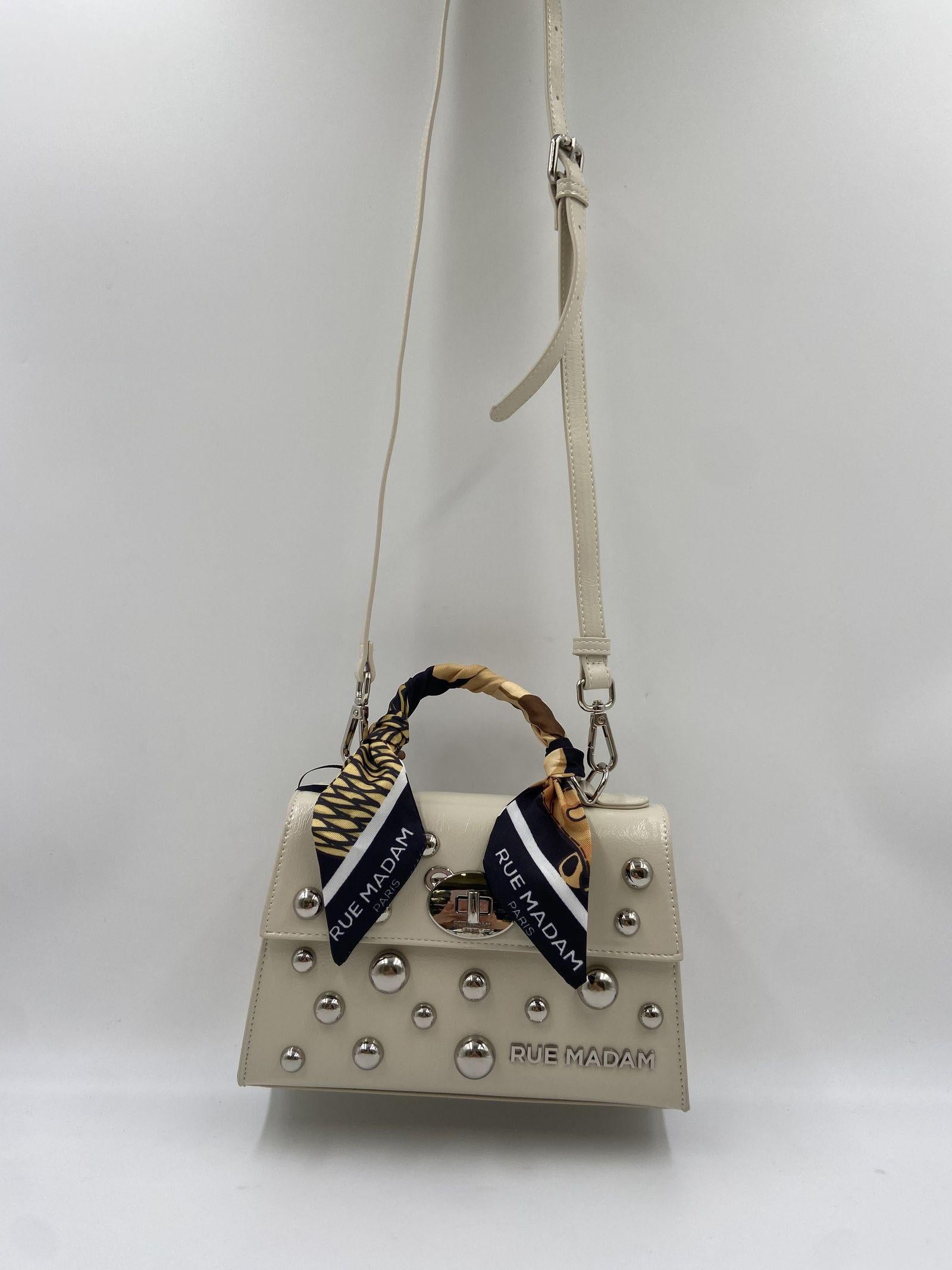 Borsa Teddy mini 1519 BIANCO RUE MADAM PARIS 